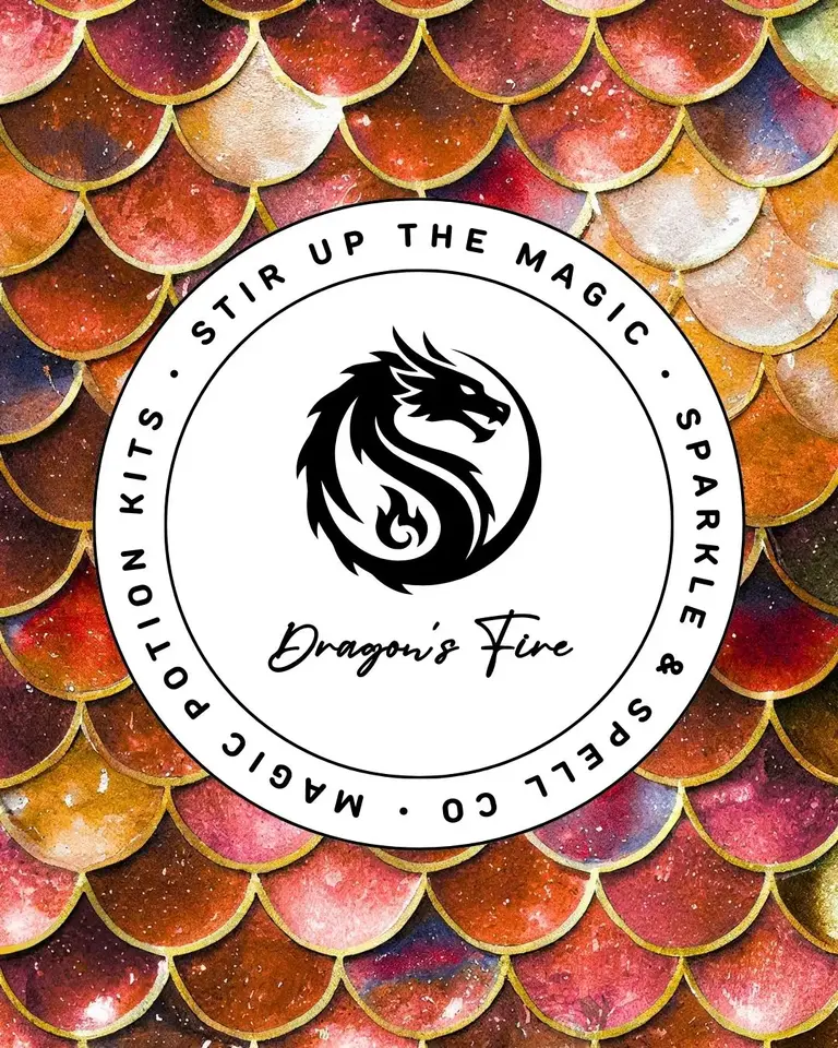 Sparkle & Spell Co. Dragons Fire magic potion kit for kids NZ, sensory imaginative play