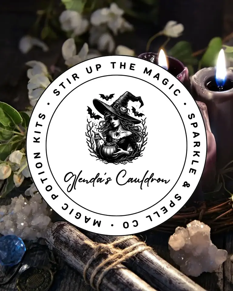 Sparkle & Spell Co. Glenda's Cauldren - A Witches Brew magic potion kit for kids NZ, sensory imaginative play