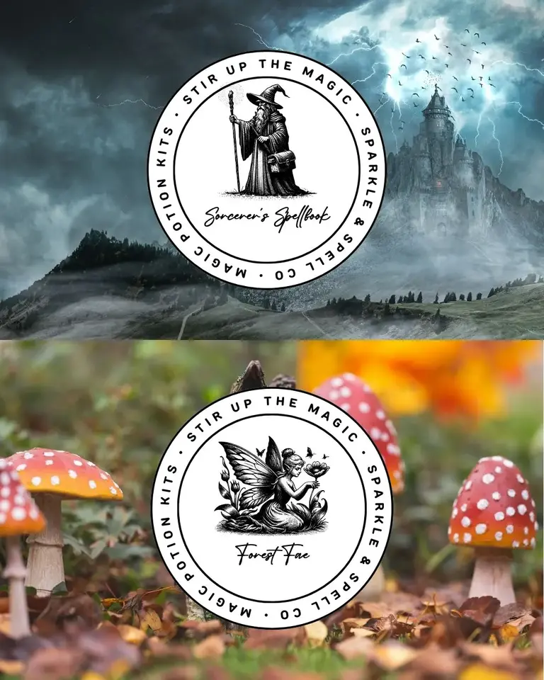 Shop Sorcerers Spellbook + Forest Fae Magic Potion Kit  Combo | Sparkle & Spell Co.