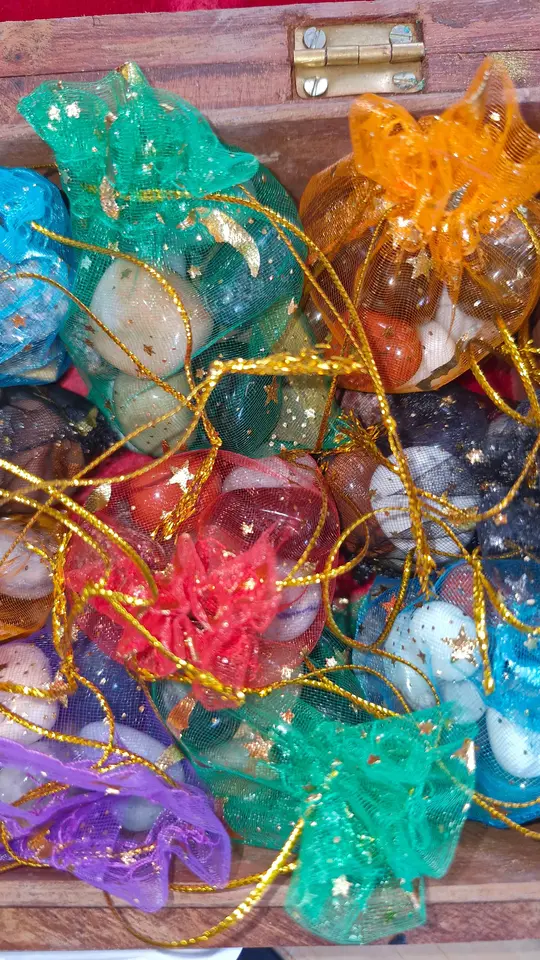 Crystal Tumbles in Organza Bag - Sparkle & Spell Co. 