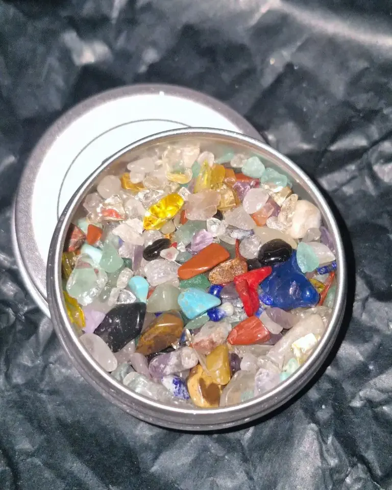 Tin of Fairy Wishes Mini Crystals