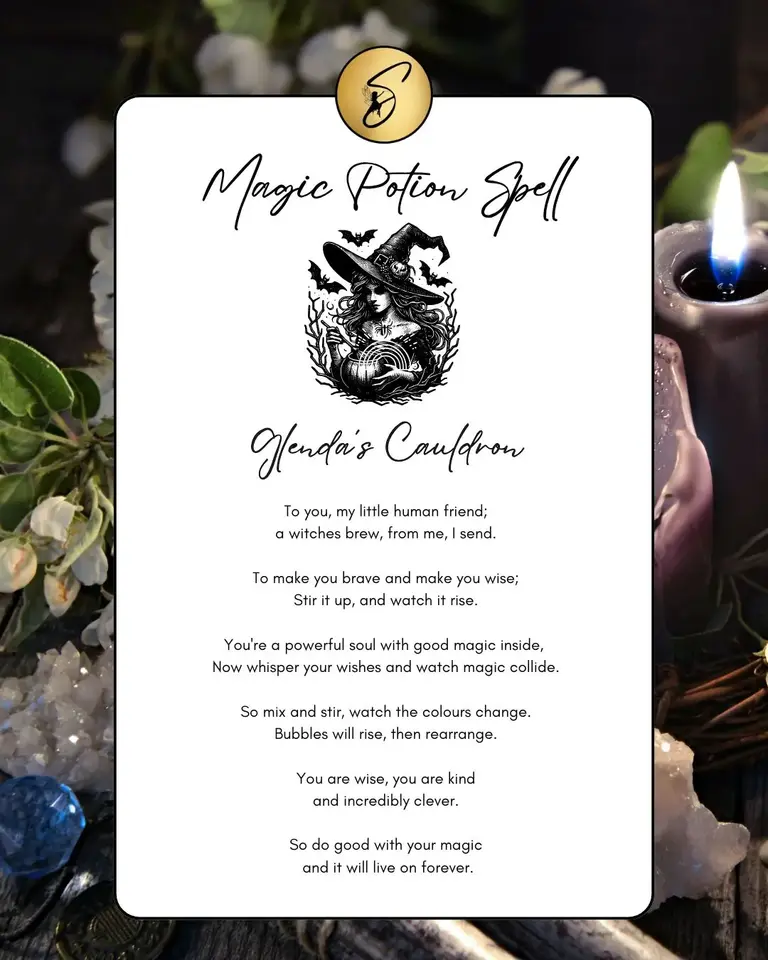 Sparkle & Spell Co. Dragon’s Fire magic potion spell - inspired by courage and inner strength